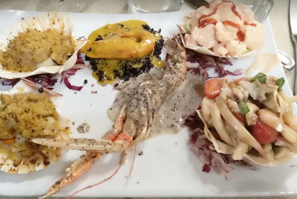 Antipasto di pesce Antipasto di pesce